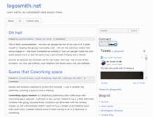 Tablet Screenshot of logosmith.net